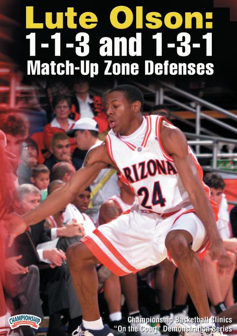 Lute Olson: 1-1-3 and 1-3-1 Match-Up Zone Defenses                                                                              