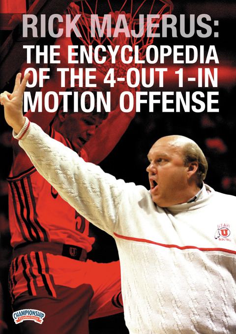 Rick Majerus The Encyclopedia Of The 4 Out 1 In Motion Offense Basketball Championship Productions Inc