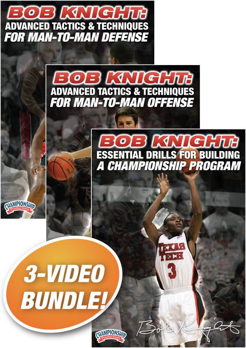 Bob Knight's Advanced Basketball 3-Pack                                                                                         