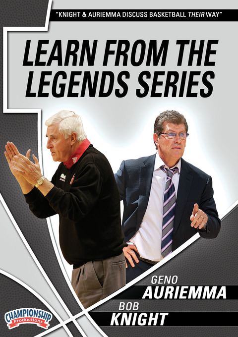 Geno Auriemma and Bob Knight: Learn from the Legends Series                                                                     