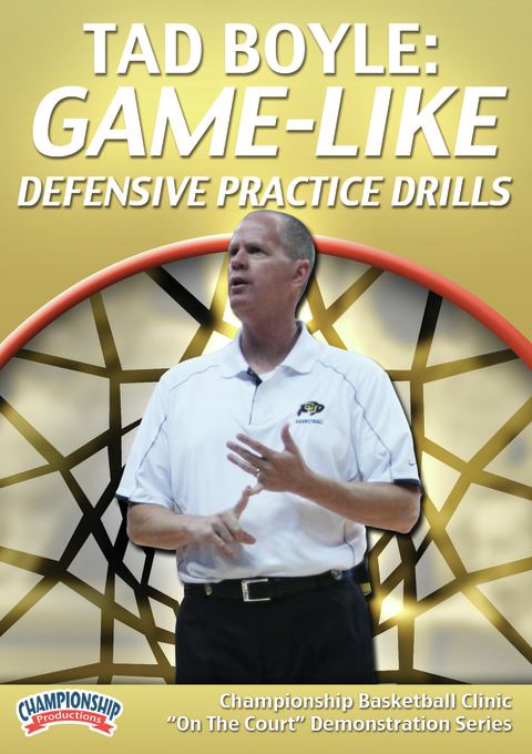 Tad Boyle: Game-Like Defensive Practice Drills                                                                                  