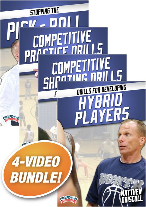 Matthew Driscoll's Coaching Basketball 4-Pack                                                                                   