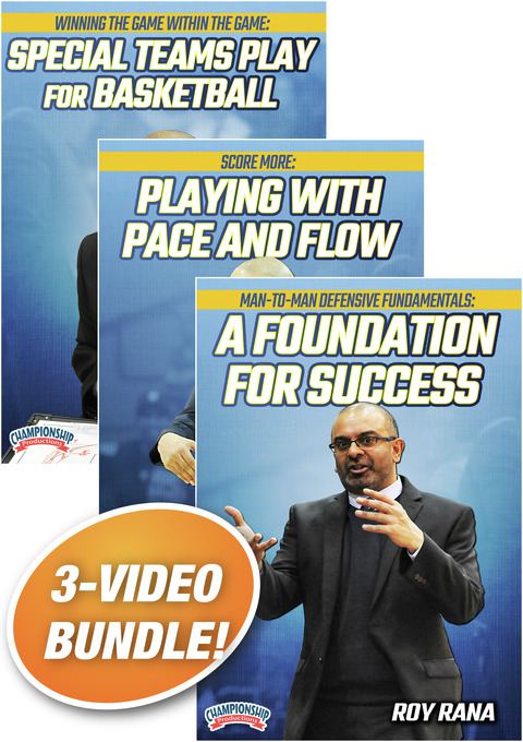 Roy Rana Basketball Coaching 3-Pack                                                                                             
