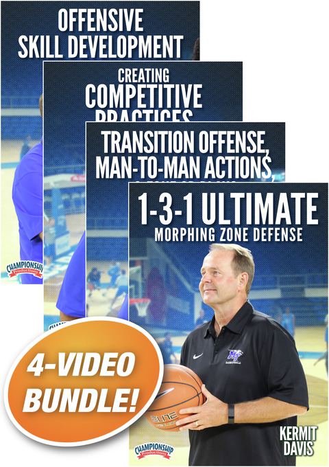 Kermit Davis' Coaching Basketball 4-Pack                                                                                        