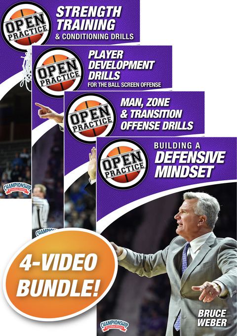 Bruce Weber's Open Practice 4-Pack                                                                                              