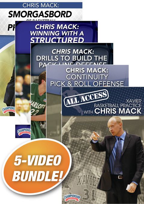 Chris Mack Coaching Basketball 5-Pack                                                                                           