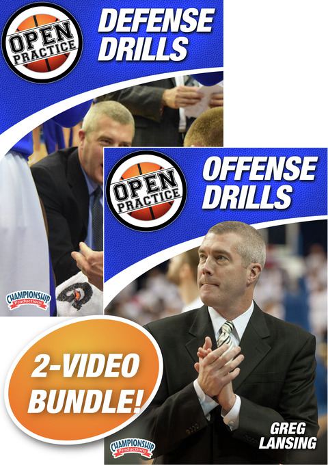 Greg Lansing's Open Basketball Practice 2-Pack                                                                                  