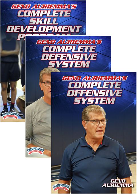 Geno Auriemma's "Complete Coaching" 3-Pack                                                                                      