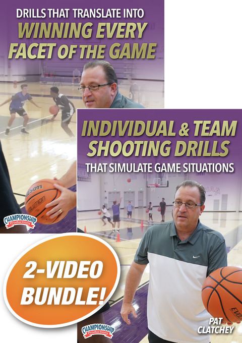 Pat Clatchey's Game-Time Practice Drills 2-Pack                                                                                 