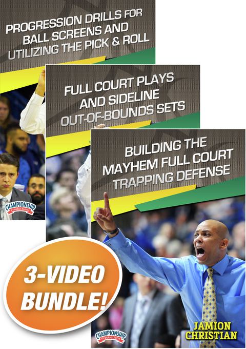 Jamion Christian Coaching Basketball 3-Pack                                                                                     