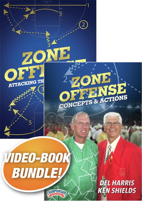 Zone Offense Video & Book Package                                                                                               