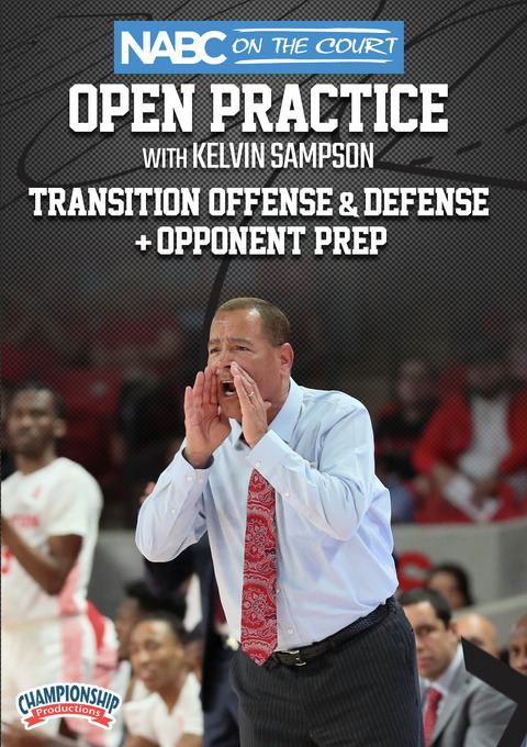 NABC On the Court Open Practice with Kelvin Sampson: Transition Offense & Defense + Opponent Prep                               