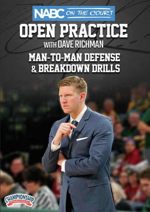 NABC On the Court Open Practice with Dave Richman: Man-to-Man Defense & Breakdown Drills                                        