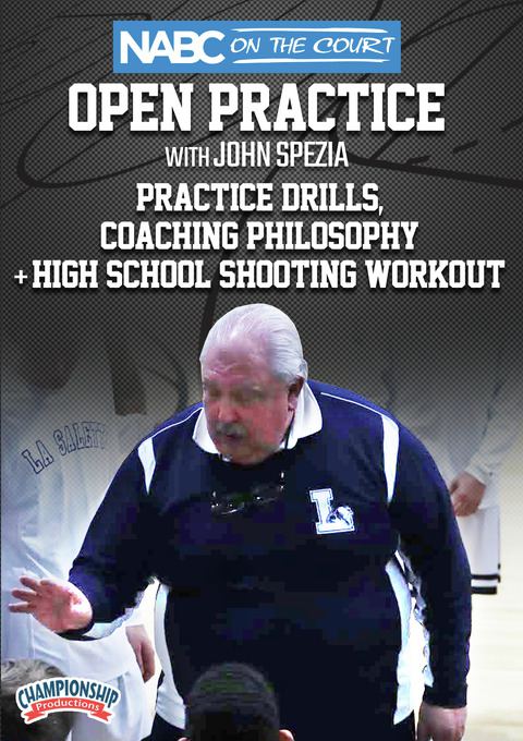 NABC On the Court Open Practice with John Spezia: Practice Drills, Coaching Philosophy + High School Shooting Workout           