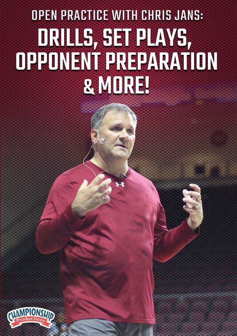 Open Practice with Chris Jans: Drills, Set Plays, Opponent Preparation & More!                                                  