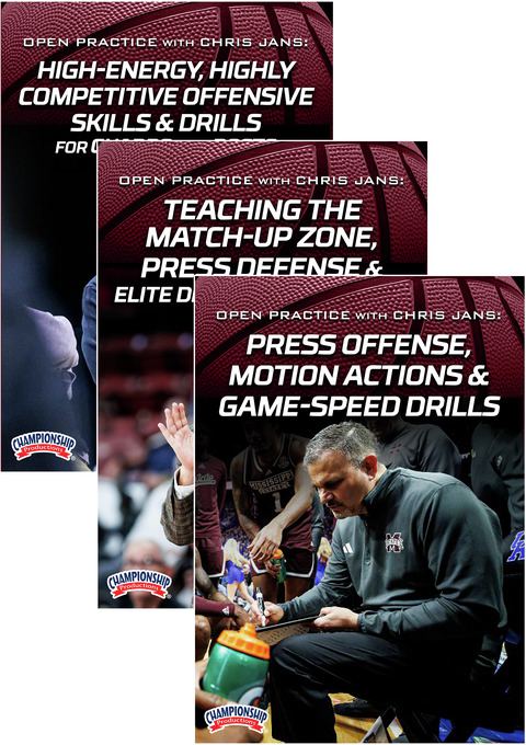 Chris Jans Open Practice 3-Pack                                                                                                 