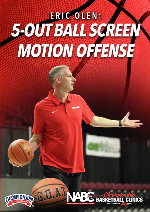 Eric Olen: 5-Out Ball Screen Motion Offense                                                                                     