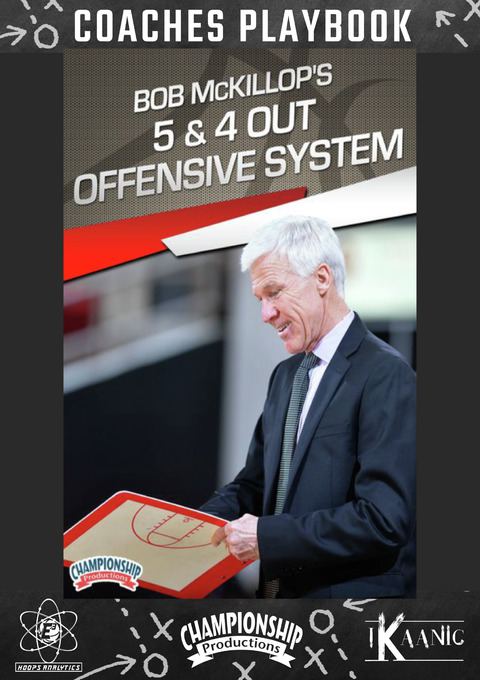 Bob McKillop's 5 & 4 Out Offensive System Playbook                                                                              