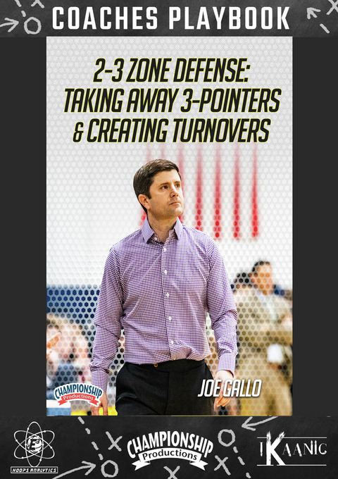 2-3 Zone Defense: Taking Away 3-Pointers & Creating Turnovers Playbook                                                          