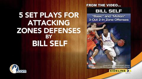 5 Set Plays for Attacking Zones Defenses with Bill Self                                                                         