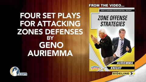 Four Set Plays for Attacking Zones Defenses with Geno Auriemma                                                                  