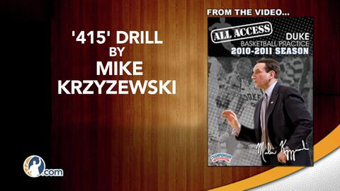 '415' Drill with Mike Krzyzewski                                                                                                