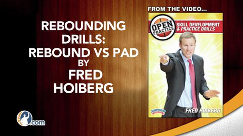 Rebounding Drills: Rebound vs Pad with Fred Hoiberg                                                                             