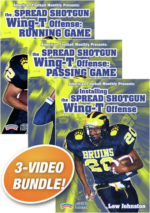 Lew Johnston: Spread Shotgun Wing-T Offensive System                                                                            