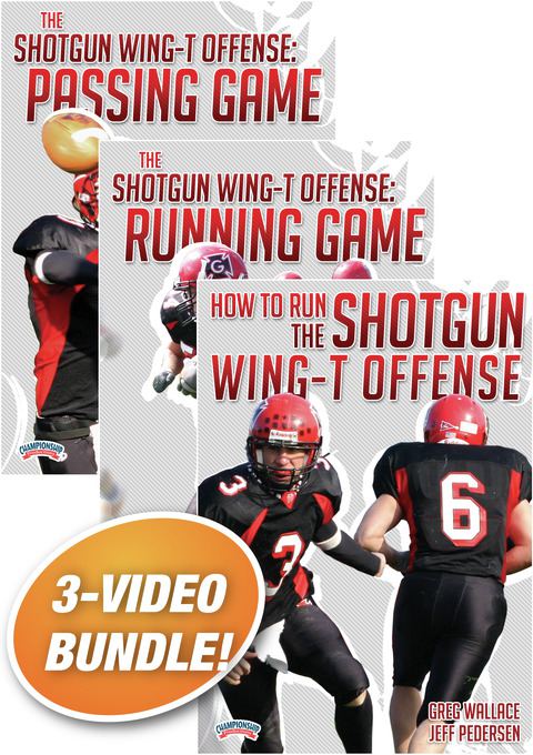 Shotgun Wing-T Offense 3-Pack - Football – Championship Productions, Inc.