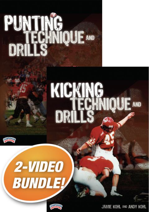 Kohl's Kicking and Punting 2-Pack                                                                                               
