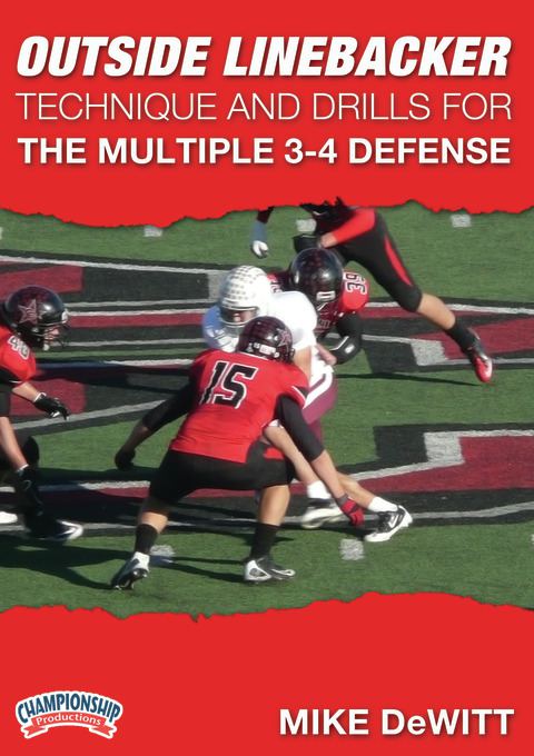 Technique and Drills for the Multiple 3-4 Defense 4-Pack - Football