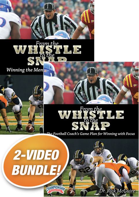 Rick McGuire's From the Whistle to the Snap Book and Video Combo                                                                