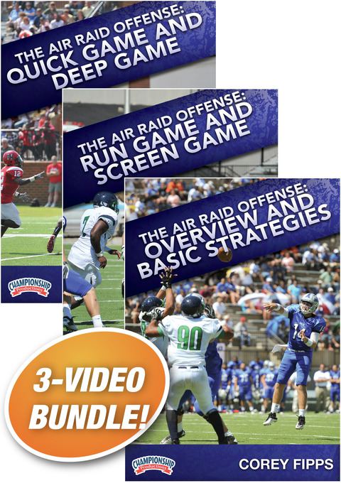 Corey Fipps: The Air Raid Offense 3-Pack                                                                                        