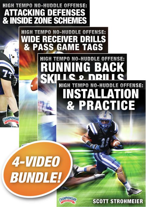 High Tempo No-Huddle Offense 4-Pack                                                                                             