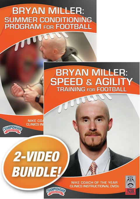 Bryan Miller's Strength Training for Football 2-Pack                                                                            