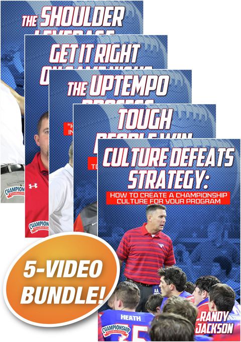 Randy Jackson's Building a Championship Football Culture Series                                                                 