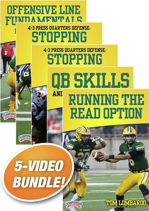St. Edward Championship Football 5-Pack                                                                                         