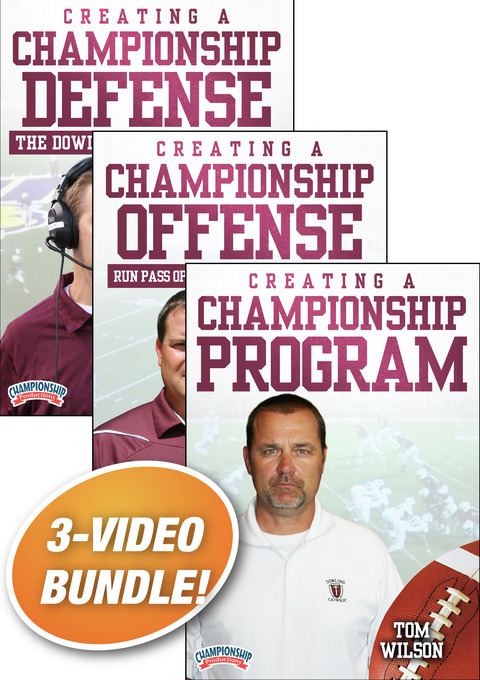 Dowling Football: Creating Champions 3-Pack                                                                                     