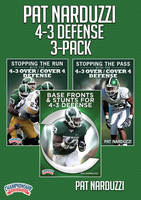 Pat Narduzzi 4-3 Defense 3-Pack                                                                                                 