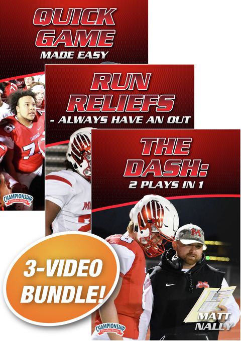 Matt Nally Up-Tempo Offense 3-Pack                                                                                              