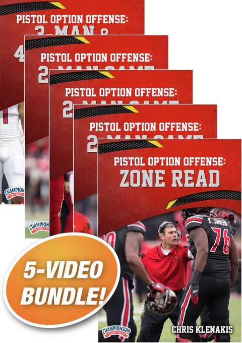 Chris Klenakis Pistol Option Offense 5-Pack                                                                                     