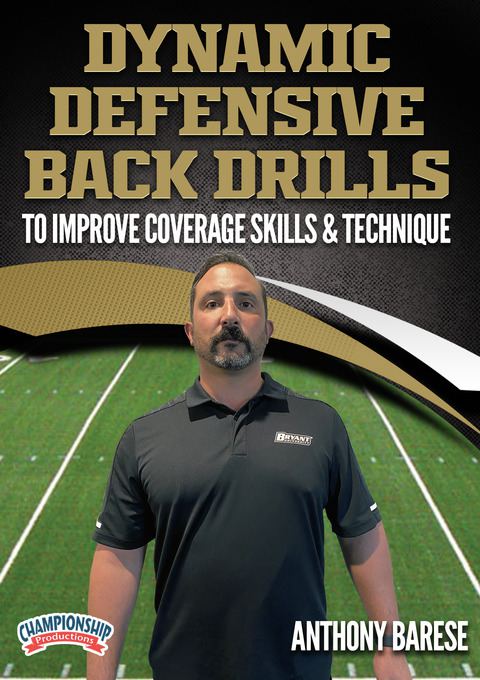 Dynamic Defensive Back Drills to Improve Coverage Skills & Technique                                                            