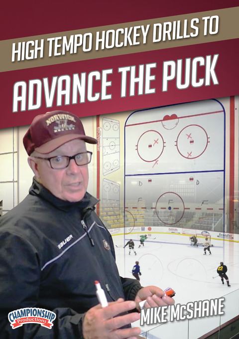 High Tempo Hockey Drills to Advance the Puck                                                                                    