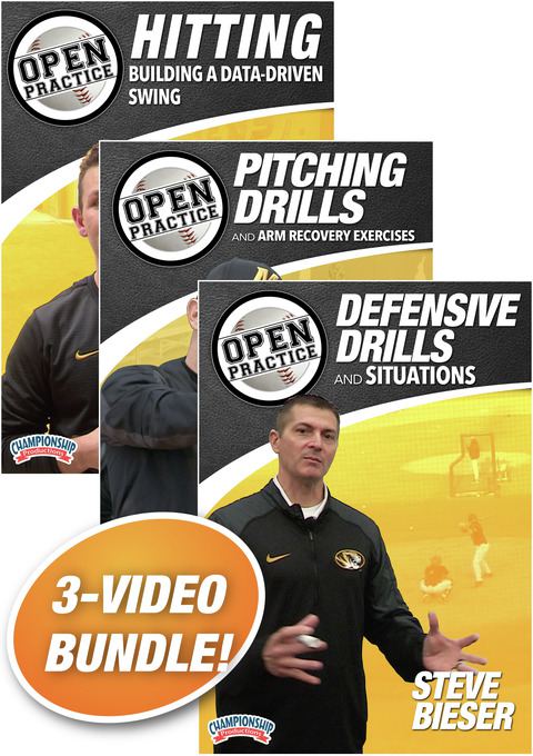 Steve Bieser Open Practice 3-Pack                                                                                               