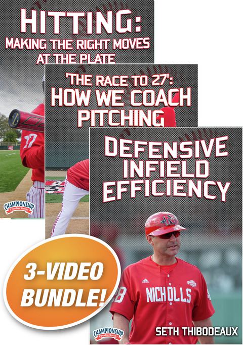 Nicholls State Baseball 3-Pack                                                                                                  