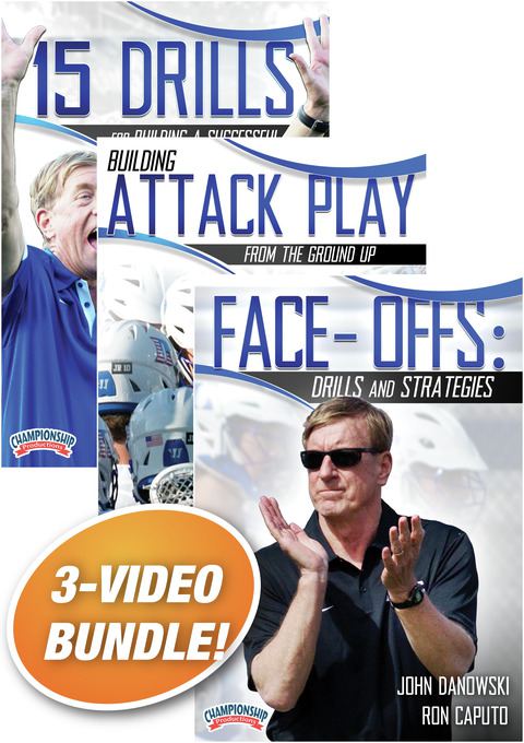 John Danowski's Skill Building 3-Pack                                                                                           