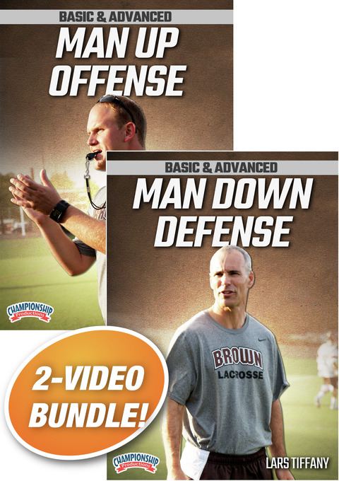 Lars Tiffany Basic and Advanced Lacrosse Coaching 2-Pack                                                                        