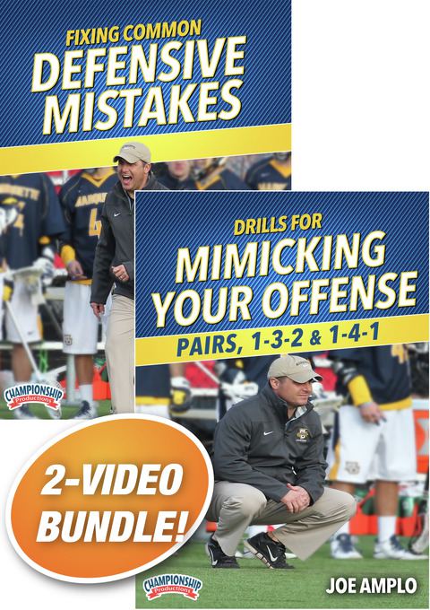 Joe Amplo's Coaching Lacrosse 2-Pack                                                                                            