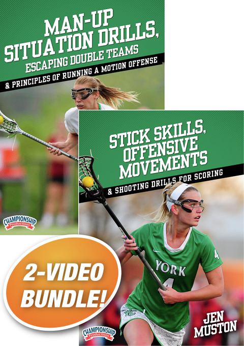 Jen Muston: Drills for Offensive Skill Development 2-Pack                                                                       