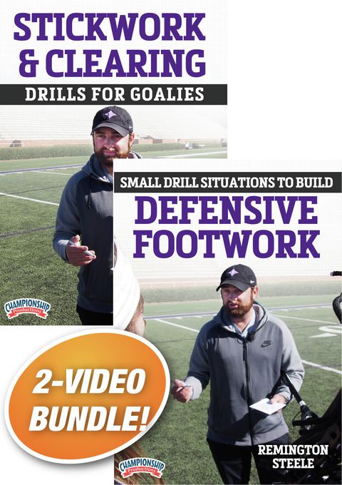 Remington Steele Lacrosse Drills 2-Pack                                                                                         
